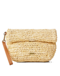 The Rip Curl Womens Essentials Straw Purse in Natural