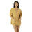 The Rip Curl Womens Premium Linen Dress in Gold