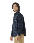 The Rip Curl Boys Boys Party Shirt in Dark Navy