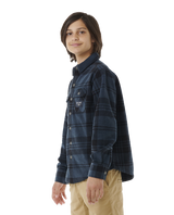 The Rip Curl Boys Boys Party Shirt in Dark Navy