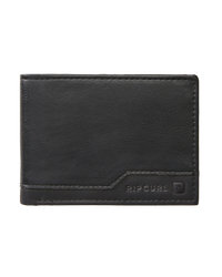 The Rip Curl Mens Ridge All Day Wallet in Black & Grey