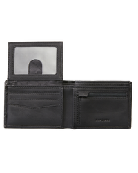 The Rip Curl Mens Ridge All Day Wallet in Black & Grey