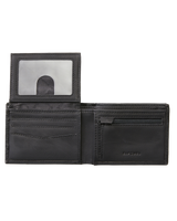 The Rip Curl Mens Ridge All Day Wallet in Black & Grey