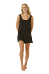 The Rip Curl Womens Premium Surf Romper in Black