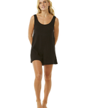 The Rip Curl Womens Premium Surf Romper in Black