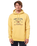 The Rip Curl Mens Radiate Fleece Hoodie in Yellow Daze