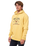 The Rip Curl Mens Radiate Fleece Hoodie in Yellow Daze