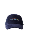 The Rip Curl Womens Revival Cord Trucker Cap in Navy