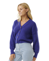 The Rip Curl Womens Afterglow Cardigan in Wild Berry