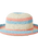 The Rip Curl Girls Girls Sun Stripe Crochet Hat in Pink