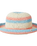 The Rip Curl Girls Girls Sun Stripe Crochet Hat in Pink