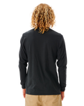 The Rip Curl Mens Surf Revival Collective T-Shirt in Black