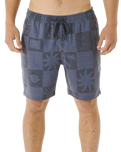 The Rip Curl Mens Boardwalk SWC Walkshorts in Black