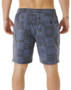 The Rip Curl Mens Boardwalk SWC Walkshorts in Black