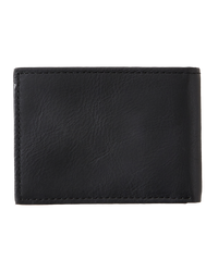 The Rip Curl Mens Stacked RFID Slim Wallet in Black