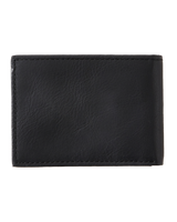 The Rip Curl Mens Stacked RFID Slim Wallet in Black