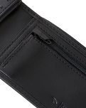 The Rip Curl Mens Stacked RFID Slim Wallet in Black