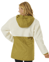 The Rip Curl Womens Hotchkiss Jacket in Khaki