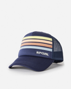 The Rip Curl Girls Girls Mixed Trucker Cap in Navy