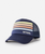 The Rip Curl Girls Girls Mixed Trucker Cap in Navy