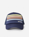 The Rip Curl Girls Girls Mixed Trucker Cap in Navy