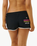 The Rip Curl Womens Hibiscus Heat Splice 3" Boardshorts in Black