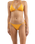 The Rhythm Womens Livin Tie Side Itsy Bikini Bottoms in Citrus