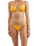 The Rhythm Womens Livin Tie Side Itsy Bikini Bottoms in Citrus