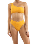 The Rhythm Womens Livin Xanadu Bikini Bottoms in Citrus