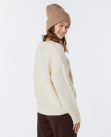 The Rip Curl Womens Soleilo Jumper in Off White