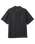 The Brixton Mens Bunker Seersucker Shirt in Black Charcoal