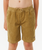 The Rip Curl Boys Boys Surf Cord Volley Shorts in Dark Khaki