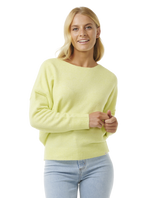 The Rip Curl Womens Emily Jumper in Lime