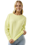 The Rip Curl Womens Emily Jumper in Lime