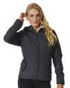 The Rip Curl Womens Anti-Series Anoeta Tech Jacket in Washed Black