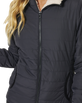 The Rip Curl Womens Anti-Series Anoeta Tech Jacket in Washed Black