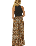 The Rip Curl Womens Sea Of Dreams Maxi Skirt in Brown