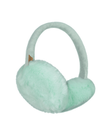 The Barts Womens Plush Earmuffs in Light Pistache