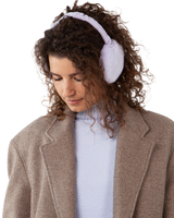 The Barts Womens Plush Earmuffs in Lilac