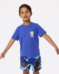 The Rip Curl Boys Boys Icons Of Shred T-Shirt in Wild Berry