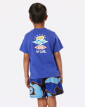 The Rip Curl Boys Boys Icons Of Shred T-Shirt in Wild Berry