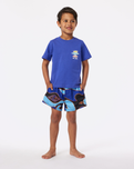 The Rip Curl Boys Boys Icons Of Shred T-Shirt in Wild Berry