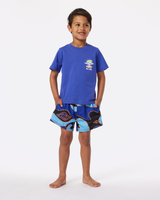 The Rip Curl Boys Boys Icons Of Shred T-Shirt in Wild Berry