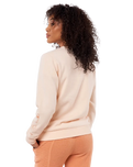 The Rip Curl Womens Re-Entry Sweatshirt in Light Peach