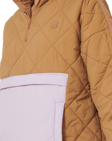 The Rip Curl Womens Anti-Series Pack Tech Jacket in Light Brown