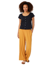 The Rip Curl Womens Amber Trousers in Gold