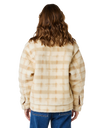 The Rip Curl Womens Sunrise Sherpa Jacket in Beige