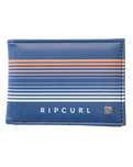 The Rip Curl Mens Combo Slim Wallet in Navy & Orange