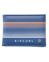 The Rip Curl Mens Combo Slim Wallet in Navy & Orange