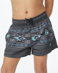 The Rip Curl Boys Boys Offset Volley Shorts in Navy